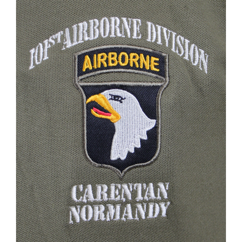 Polo, khaki, 506th PIR, 101st Airborne Division