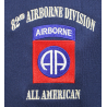 Polo shirt, Navy blue, 82nd Airborne Division