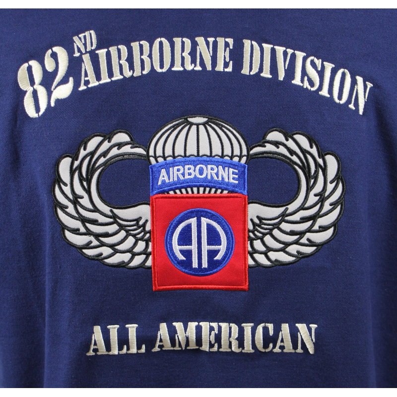 Polo shirt, Navy blue, 82nd Airborne Division
