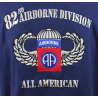 Polo, bleu marine, 82nd Airborne Division