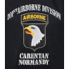 Polo, black, 506th PIR, 101st Airborne Division, Carentan