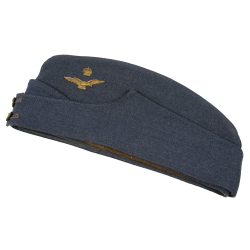 Cap, Side, Officer's, Royal Air Force, WO1 Larry Travis, RCAF