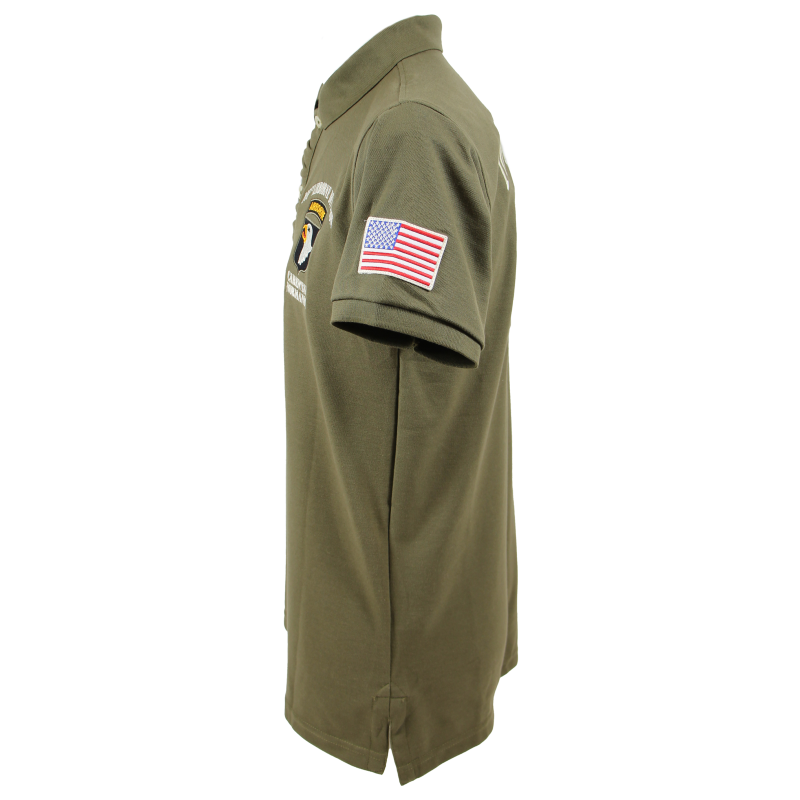 Polo, khaki, 101st Airborne Division, Paratroopers