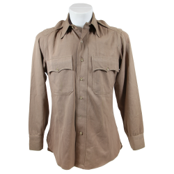 Shirt, Wool, Elastique, Officer's, US Army, Pink
