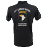 Polo, black, 101st Airborne, Carentan - Normandy