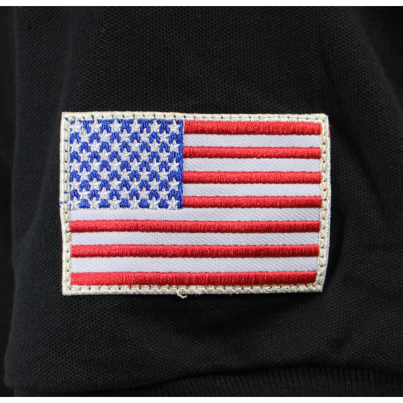 Polo, black, 101st Airborne, Carentan - Normandy