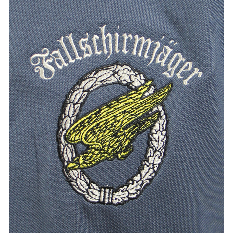 Polo bleu gris, Fallschirmjäger