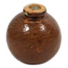 Grenade japonaise en céramique, Type 4, marron