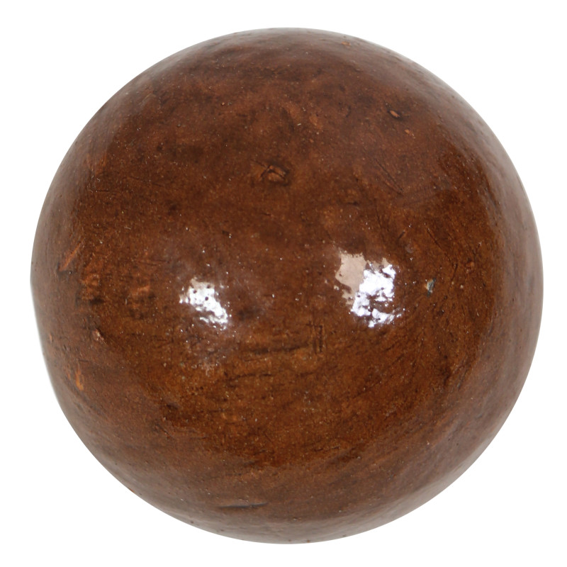 Grenade japonaise en céramique, Type 4, marron