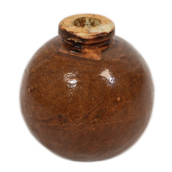 Grenade, Hand, Ceramic, Brown, Type 4, Japanese