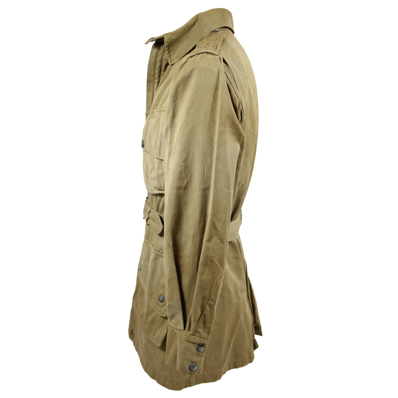 Veste de parachutiste M-1942, 36R, 2nd Lt. Arthur Bechtel, ETO