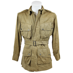Veste de parachutiste M-1942, 36R, 2nd Lt. Arthur Bechtel, ETO