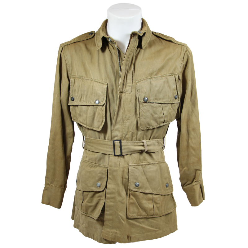Coat, Parachute Jumper, M-1942, 36R, 2nd Lt. Arthur Bechtel, ETO