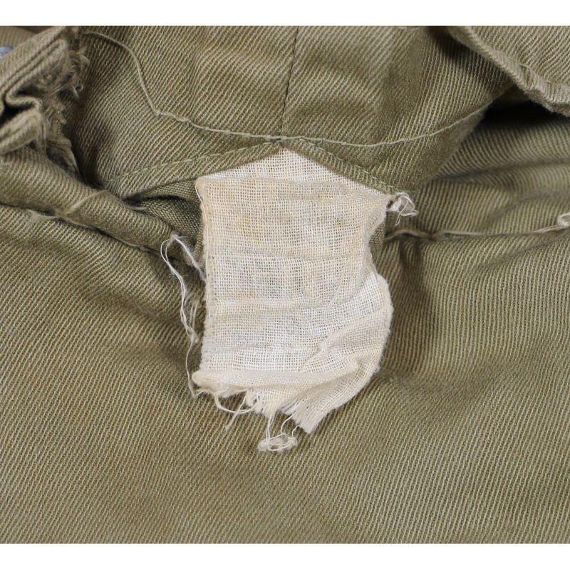 Veste de parachutiste M-1942, 36R, 2nd Lt. Arthur Bechtel, ETO