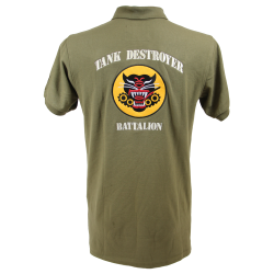 Polo shirt, Khaki, Tank Destroyer