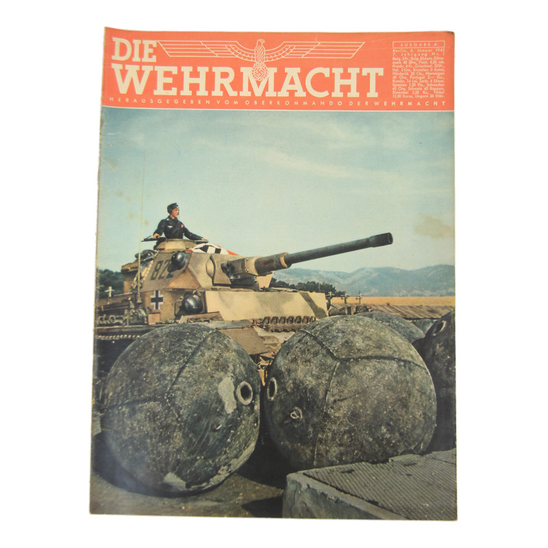 Magazine, Die Wehrmacht, 6 janvier 1943