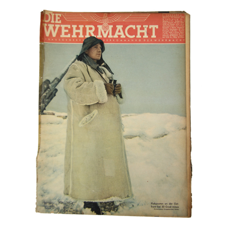 Magazine, Die Wehrmacht, February 18, 1942
