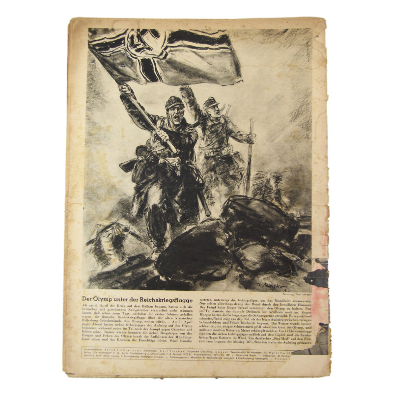 Magazine, Die Wehrmacht, 7 mai 1941