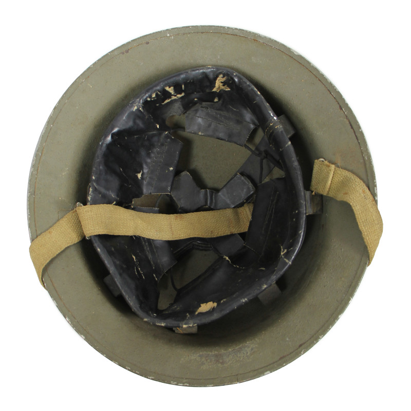 Casque Mk II, britannique, BMB 1943 & CCL 1942, Royal Corps of Signals, nominatif