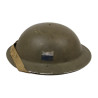 Casque Mk II, britannique, BMB 1943 & CCL 1942, Royal Corps of Signals, nominatif