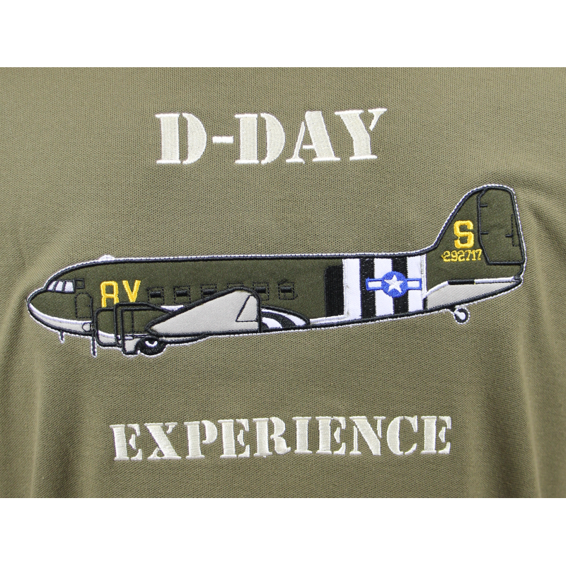 Polo kaki, C-47, D-Day Experience, Carentan
