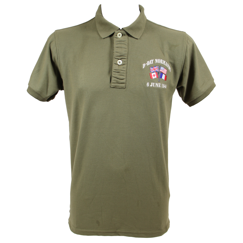 Polo, kaki, D-Day Normandy, June 6, 1944