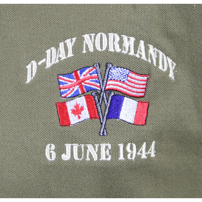 Polo, kaki, D-Day Normandy, June 6, 1944