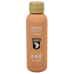 Insulated bottle, apricot, 101st Airborne Division