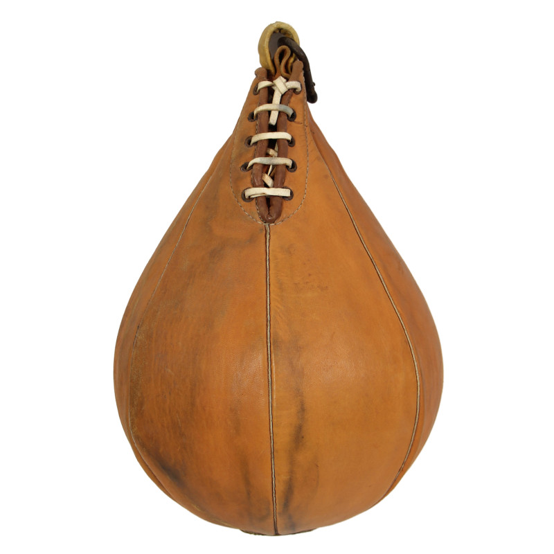 Ballon de frappe en cuir, punching-ball, Wilson, SPECIAL SERVICES U.S. ARMY