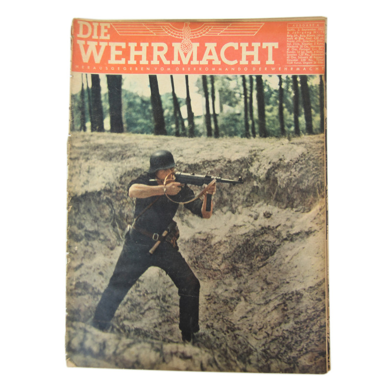 Magazine, Die Wehrmacht, September 2, 1942