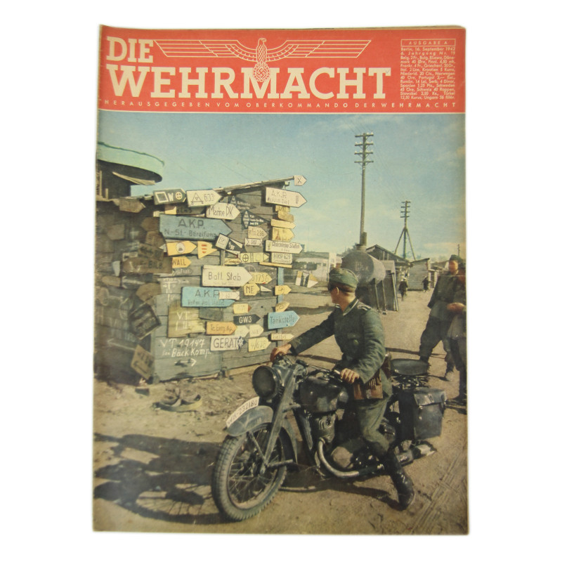 Magazine, Die Wehrmacht, 16 septembre 1942