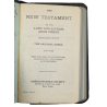 The New Testament, pare-éclats, plaqué or, "May the Lord be with you", S/Sgt. Robert Eagleson, 20th Air Force, USAAF, CBI
