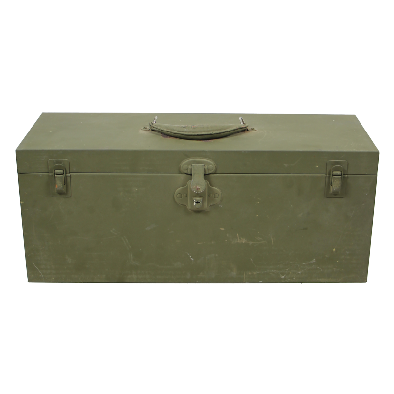 Chest, Steel, M6, .30 Caliber & .50 Caliber, Browning Machine Guns