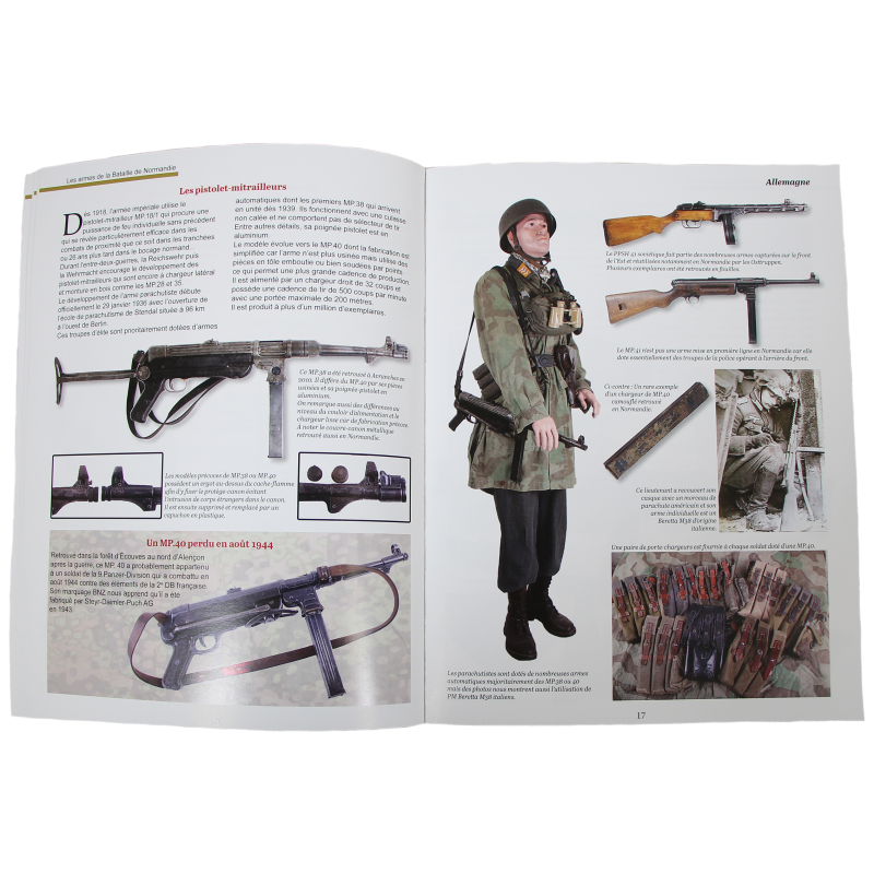 Les armes individuelles et collectives de la Bataille de Normandie