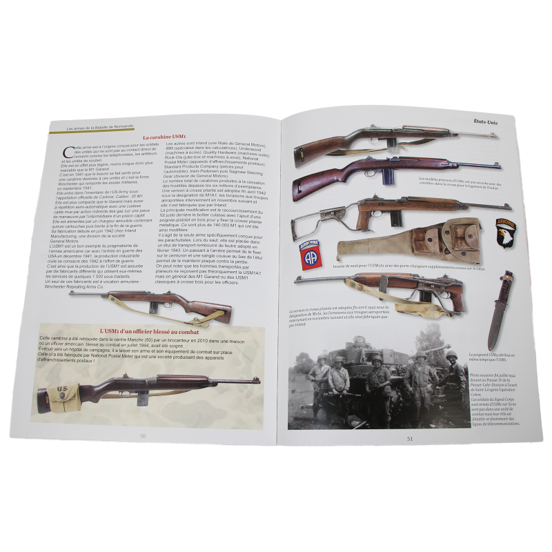 Les armes individuelles et collectives de la Bataille de Normandie