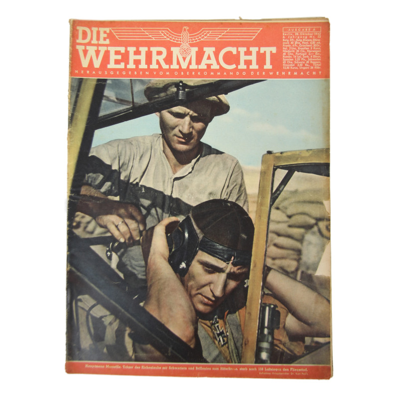 Magazine, Die Wehrmacht, October 28, 1942