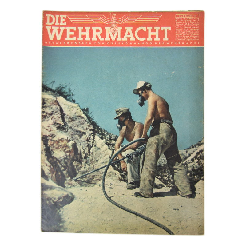 Magazine, Die Wehrmacht, January 26, 1944