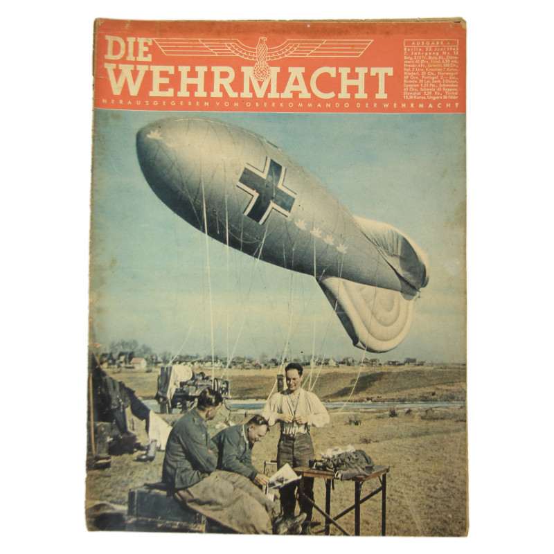 Magazine, Die Wehrmacht, June 29, 1943