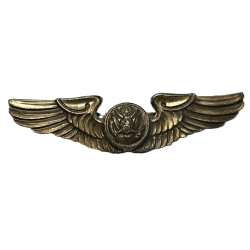 Brevet de personnel navigant USAAF, 2-inch, Sterling