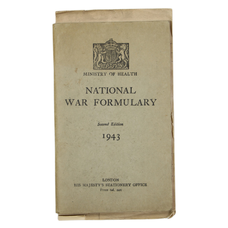 Manuel britannique, National War Formulary, 1944