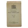 Manuel britannique, National War Formulary, 1944
