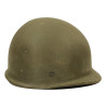 Helmet, M1, Fixed Loops, Early Production (151B), HAWLEY Liner, Cardboard