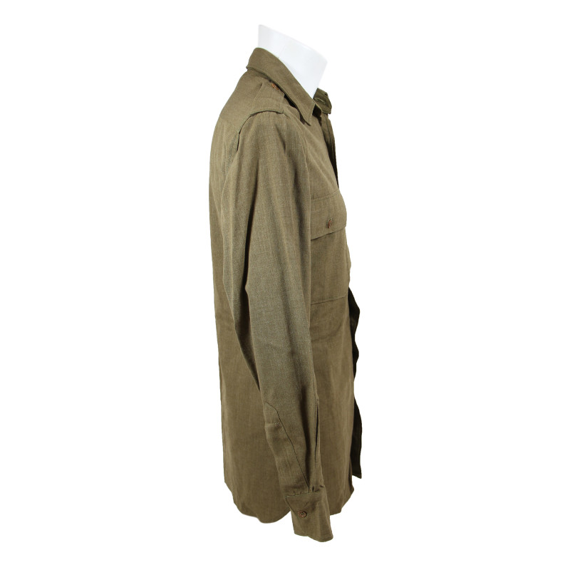 Chemise moutarde, officier, 14 ½ x 34