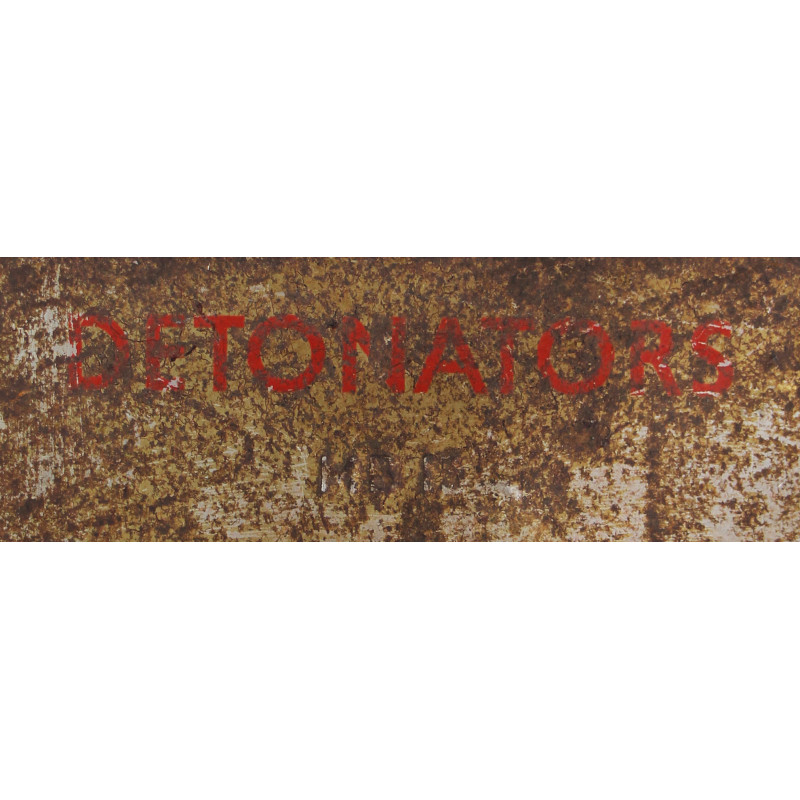Box, Tin, 24-Detonator, No. 27, British, Mine, Hawkins, No. 75