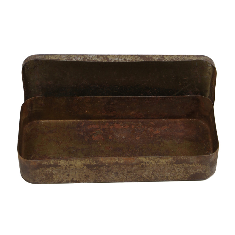 Box, Tin, 24-Detonator, No. 27, British, Mine, Hawkins, No. 75
