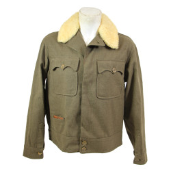 Blouson de vol, Type F-2, S/Sgt. Leonard Clements, Jr., 338th BS, 96th BG, 8th Air Force, USAAF, KIA, ETO