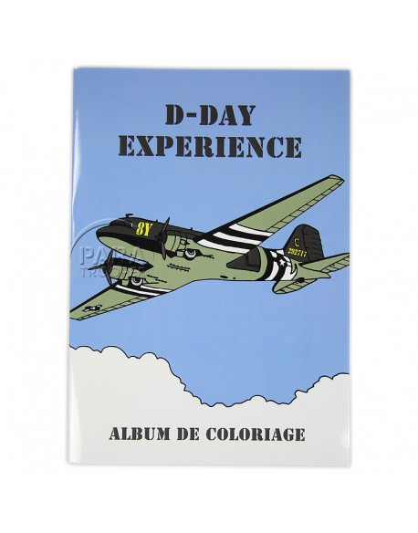 Book, Coloring, D-Day Experience
