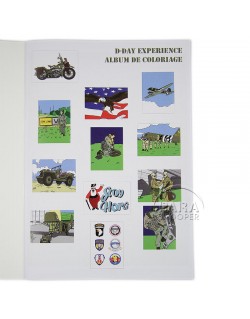 Book, Coloring, D-Day Experience