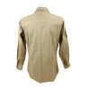 Shirt, Cotton, Khaki, Size 15 x 34, S/St. Milton Taylor, 1st Air Force, USAAF