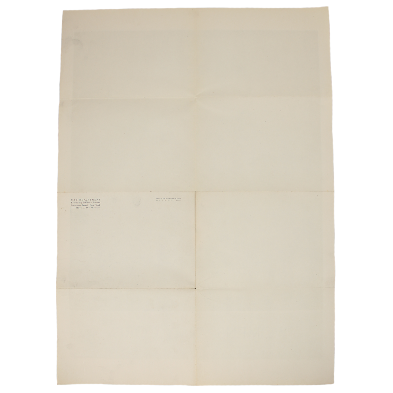 Affiche WAC, MINE EYES HAVE SEEN THE GLORY, WOMEN'S ARMY CORPS, mai 1944